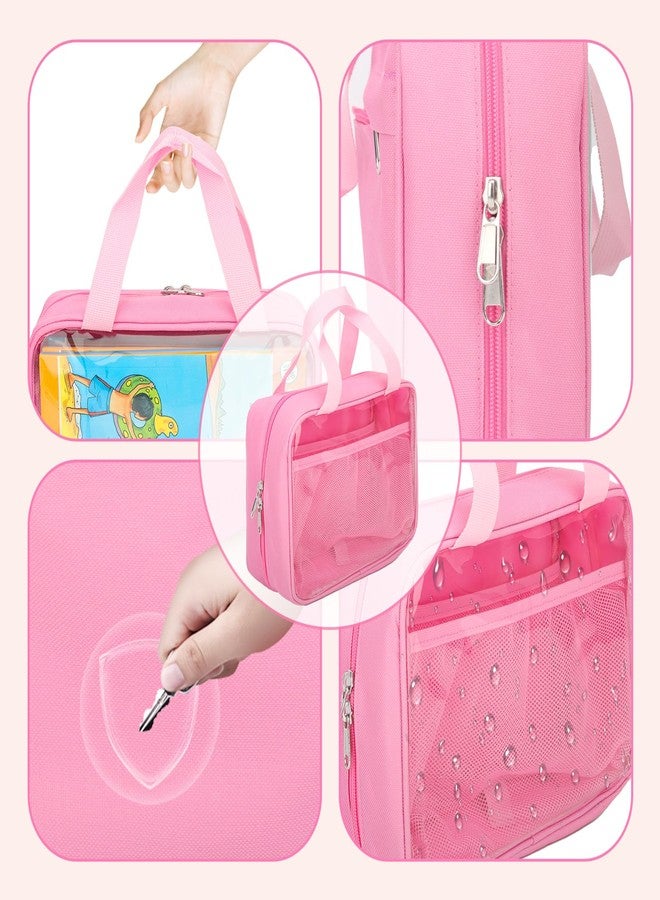 Taladad Carrying Case for Leapfrog LeapReader Reading and Writing System Leapfrog LeapReader,Portable Storage Bag with Handle (Pink) - Image 5